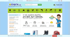 Desktop Screenshot of emerx.cz