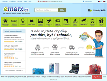 Tablet Screenshot of emerx.cz